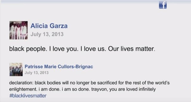 Oprichting Black Lives Matter