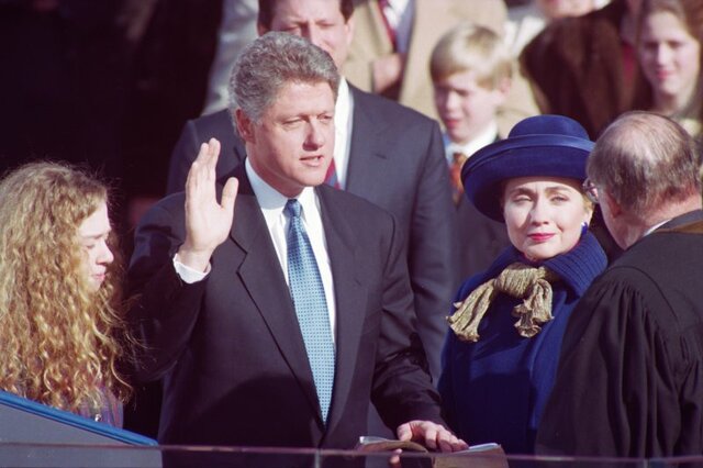Bill Clinton is elected president
