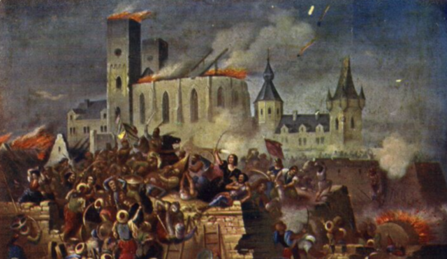 az Egri vár ostroma