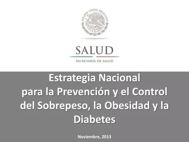 Estrategia Nacional para la Prevención de la Obesidad