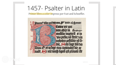 Primer libro a color