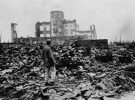 Atomic bombs in Hiroshima