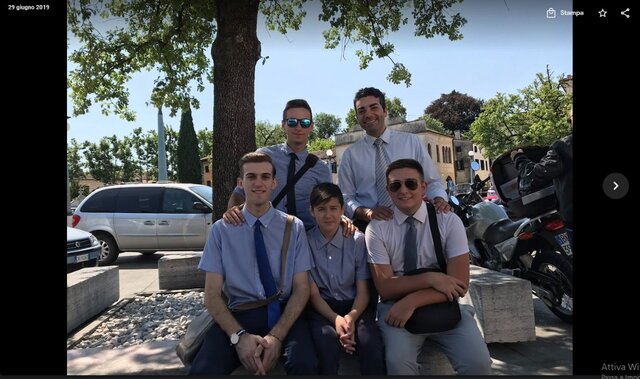 Mattia si dichiara a Vittoria