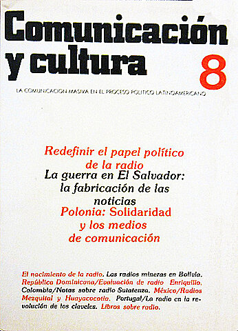 Revista Comunicación y Cultura