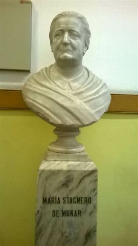 María Stagnero de Munar recibe una mención honorífica de José Pedro Varela