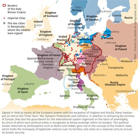 Holy Roman Empire Map