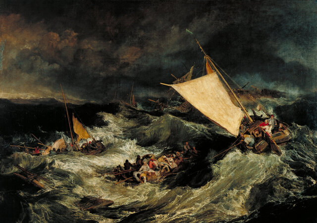 The Shipwreck di Turner