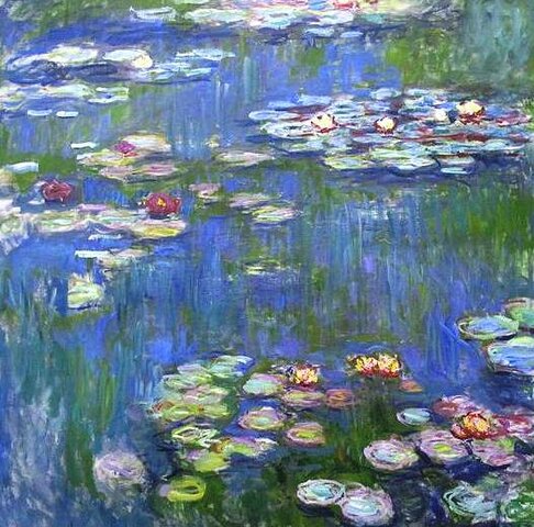 Serie di Ninfee di Monet