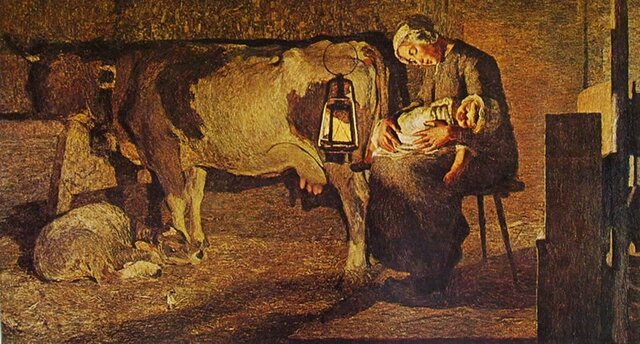 Le Due Madri di Segantini