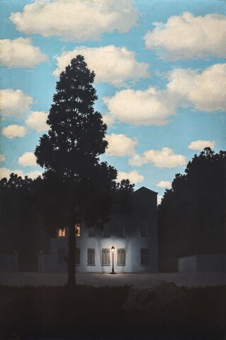 L'impero della luce di Magritte