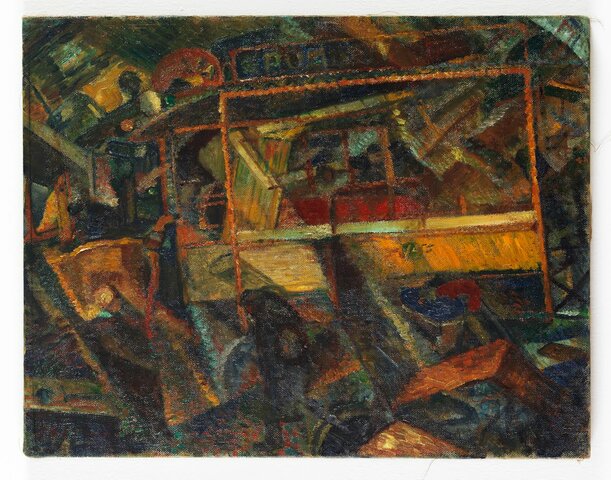 CIÒ CHE MI HA DETTO IL TRAM, Carlo Carrà