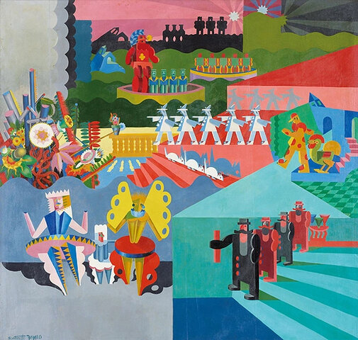 I MIEI BALLI PLASTICI, Depero