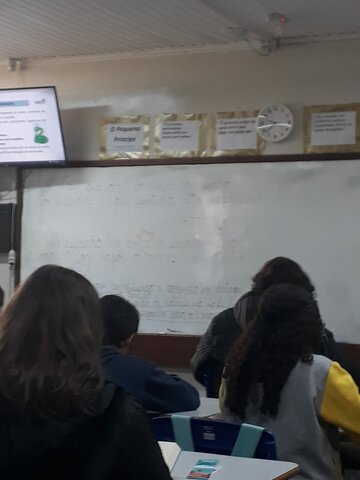 Primeira aula de observação
