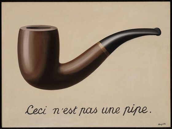 L'USO DELLA PAROLA I, Magritte