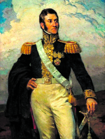 San Martin es nombrado jefe del ejercito del norte