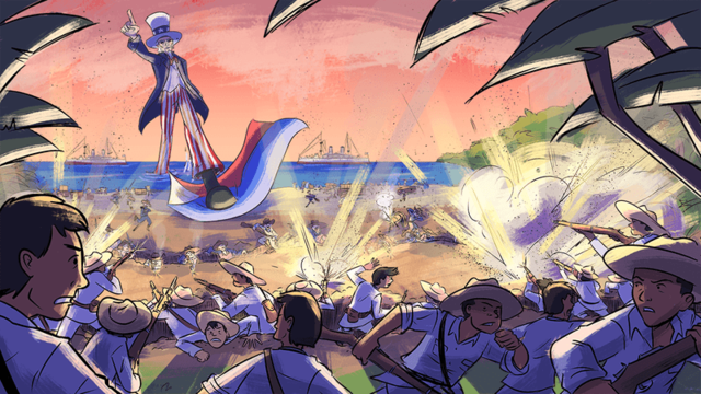 The USA takes over the Philippines