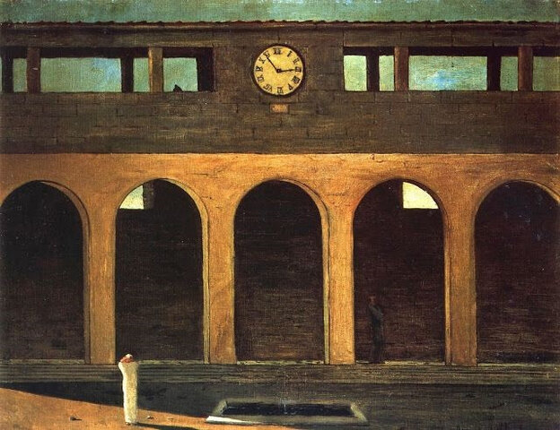 L'ENIGMA DELL'ORA, De Chirico