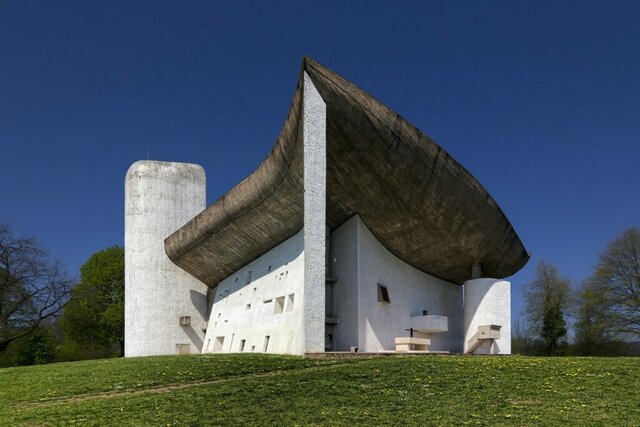 CAPPELLA DI NOTRE-DAME-DU-HAUT, Le Corbusier