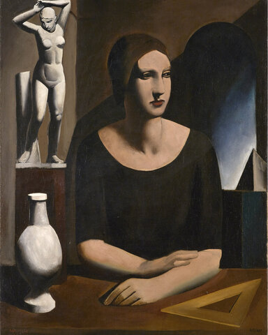 L'ALIEVA, Mario Sironi