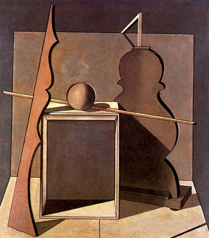 NATURA MORTA METAFISICA, Giorgio Morandi