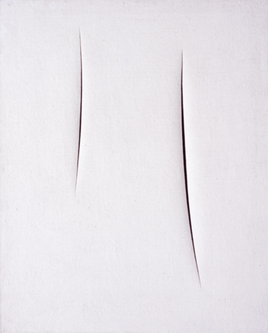 CONCETTO SPAZIALE, ATTESE, Lucio Fontana