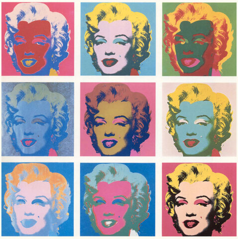 MALILYN MONROE, Andy Warhol