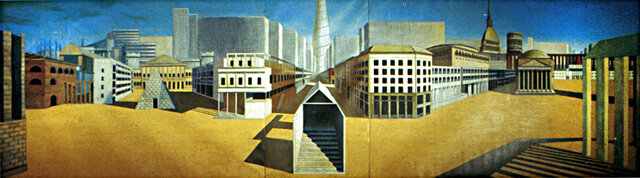 città analoga - Arduino Cantafora su progetto di Aldo rossi