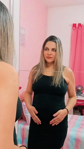 Descobrimos que minha mãe estava grávida!