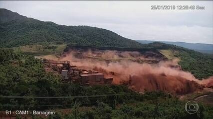 Rompimento da barragem de Brumadinho