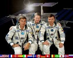 First crew in the International Space Station