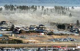 East Asia earthquake and tsunami