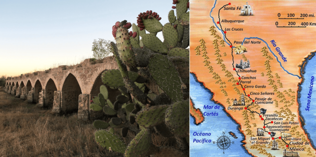 Establecimiento del "Camino real de tierra Adentro"