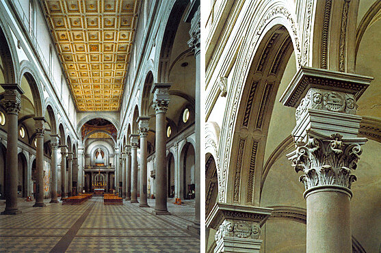 Interior de la iglesia de San Lorenzo