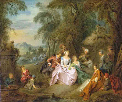 El reposo en el parque