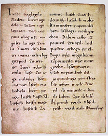 Las letras minúsculas.