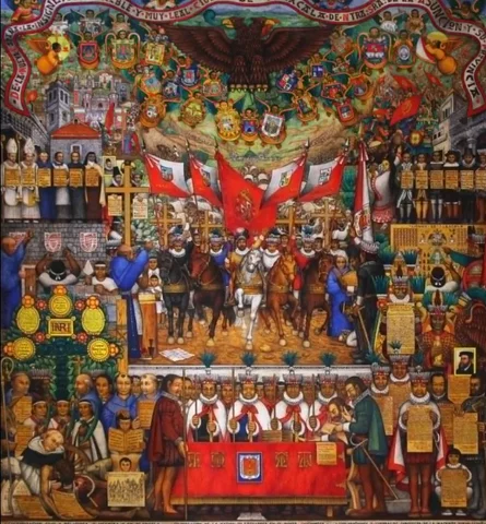 Partida de las 400 familias tlaxcaltecas