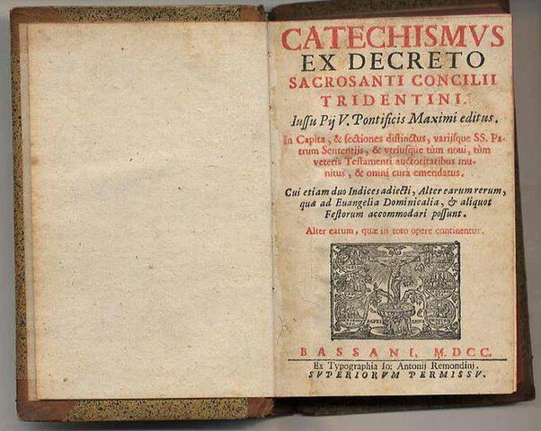 CATECISMO ROMANO - 1566