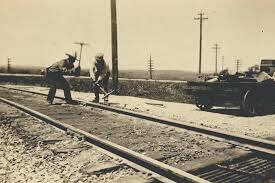 First railroad in Texas is established