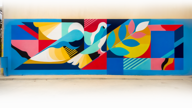 Εικαστική Παρέμβαση: Ο Θάνος Ραφτόπουλος Ζωγραφίζει Το Σχολείο Μας!