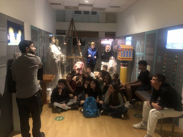 Διδακτική Επίσκεψη Της Α’ Γυμνασίου Στο Μουσείο Αρχαίας Ελληνικής Τεχνολογίας