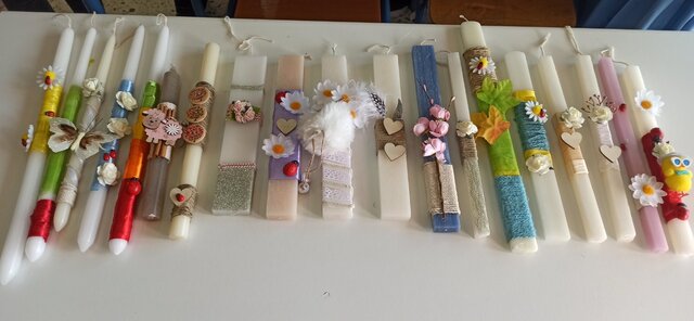 Δράση: «Φτιάχνω Λαμπάδες Για Το Πάσχα»