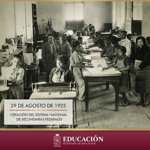 CREACIÓN DE ESCUELA SECUNDARIA