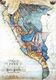 Primer mapa del Perú