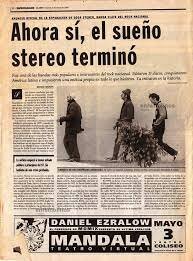 Separación de la banda Soda Stereo