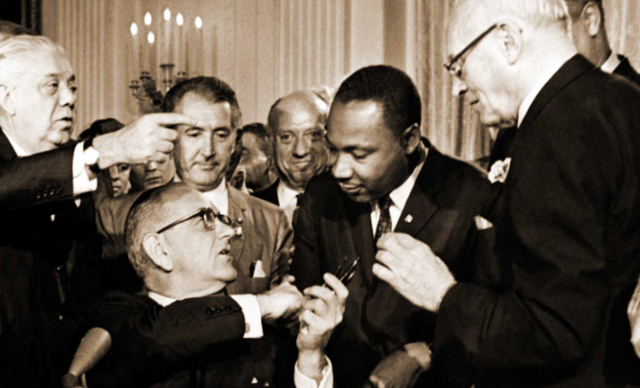 Civil Rights Act prohibits discrimination on the basis of race, color, religion, sex or national origin