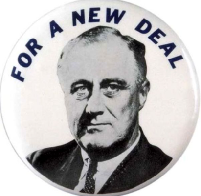 FDR introduces New Deal