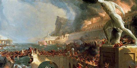 The fall of Rome (and theater).