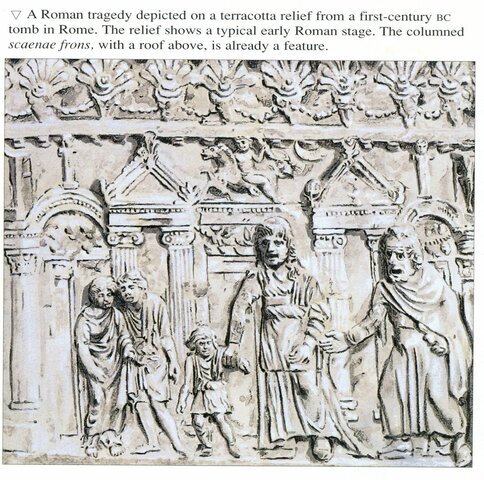 Only surviving Roman tragedy's written.