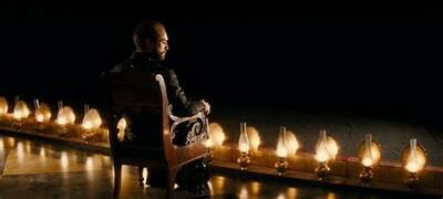 The invent of gas lighting in theatres