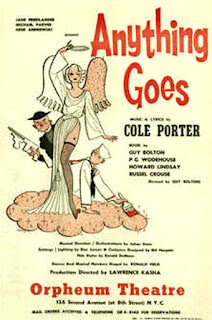"Anything Goes" Playwrights Guy Bolton and P. G. Wodenhouse; Composer Cole Porter
